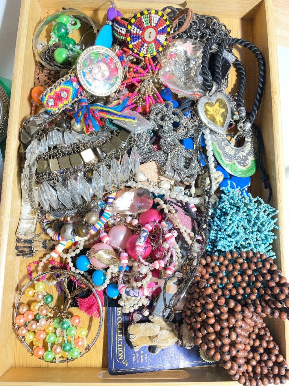 Huge Craft Repair Junk Tangled Findings Parts Jewelry Mix 2.9 Lbs Lot C110